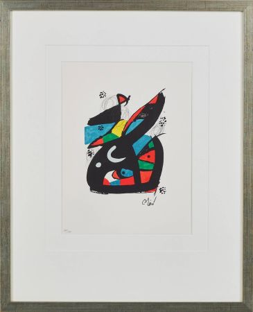 Литография Miró - La Mélodie Acide, Planche XIII