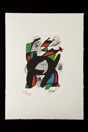 Литография Miró - La mélodie acide VIII
