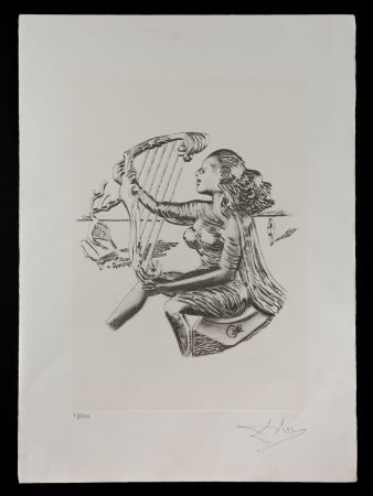Литография Dali - La música