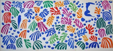 Литография Matisse (After) - La perruche et la sirène - 1952