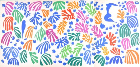 Литография Matisse (After) - La Perruche et la Sirène, 1958