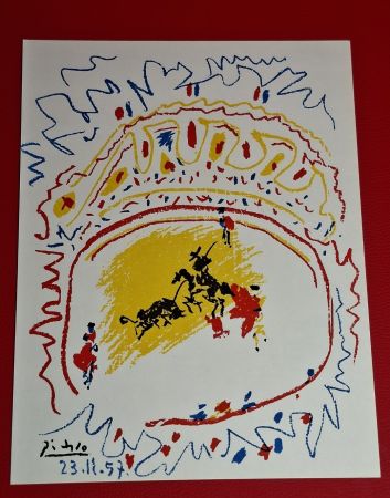 Литография Picasso - La Petite Corrida 1957