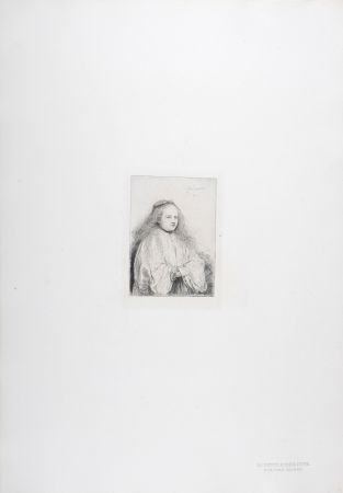 Фототипия Rembrandt - La petite mariée juive
