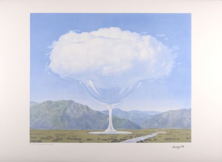 Литография Magritte - La Philosophie et la Peinture : La corde sensible, C. 1979