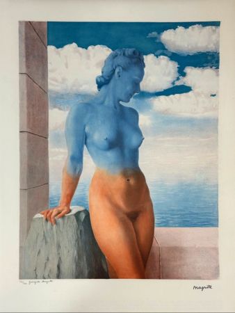 Литография Magritte - La Philosophie et la Peinture : La Magie noire, c. 1979