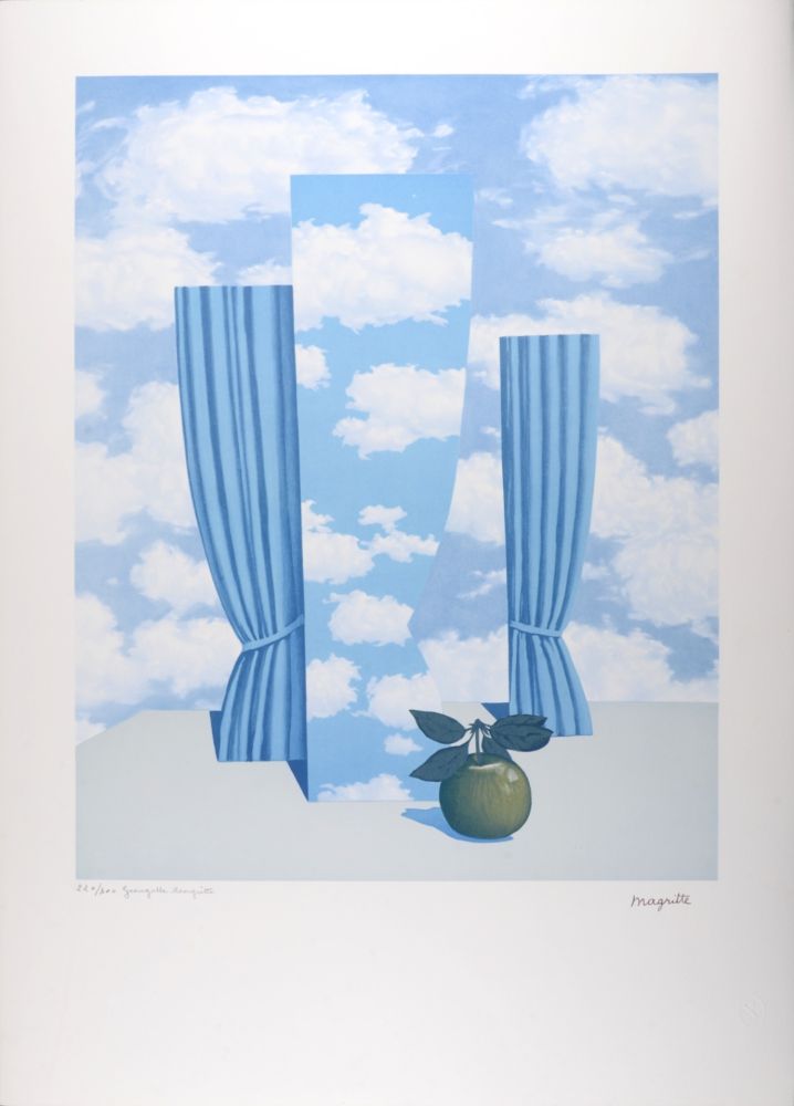 Литография Magritte - La Philosophie et la Peinture : Le Beau Monde, C. 1979