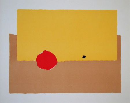 Литография De Stael - La pomme - 1952