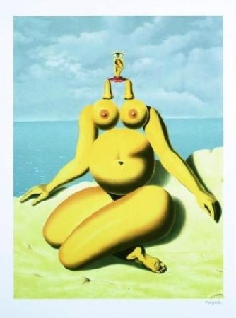 Литография Magritte - La Race Blanche, 1937