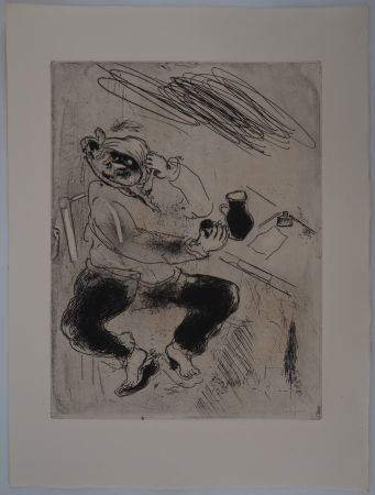 Гравюра Chagall - La rage de dents (Mal de dents)