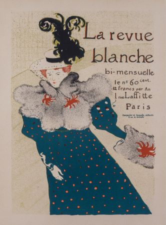Литография Toulouse-Lautrec - La Revue Blanche