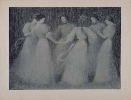 Литография Le Sidaner - La Ronde, 1897