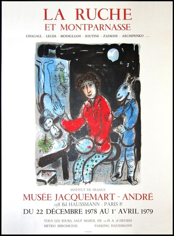 Афиша Chagall - La Ruche et Montparnasse