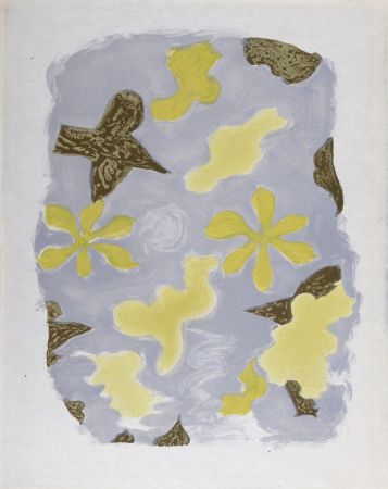 Литография Braque - La Sorgue, 1963