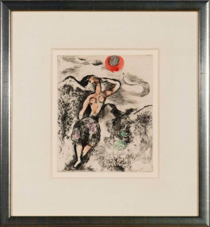 Офорт Chagall - La Souris Metamorphosée en Fille (The Mouse Transformed into a Girl)