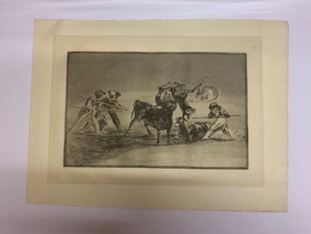 Офорт И Аквитанта Goya - La Tauromaquia