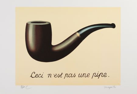 Литография Magritte - La Trahison des Images