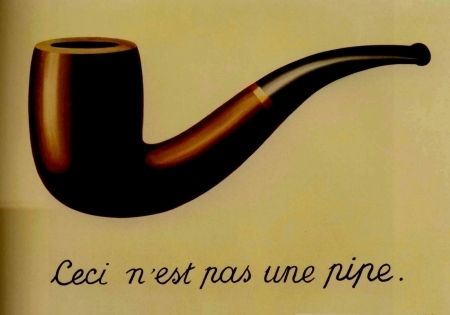 Литография Magritte - La trahison des images (Ceci n'est pas une pipe)