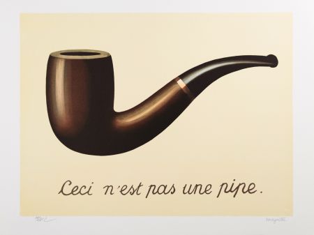 Литография Magritte - La Trahison des Images (The Treachery of Images)
