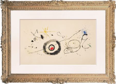 Литография Miró - La traversée du miroir