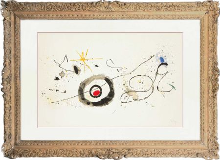 Литография Miró - La traversée du miroir
