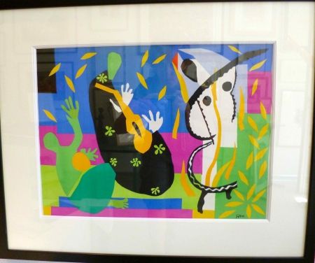 Литография Matisse - La tristesse du roi