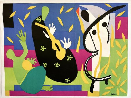 Литография Matisse - LA TRISTESSE DU ROI. Lithographie (1952)