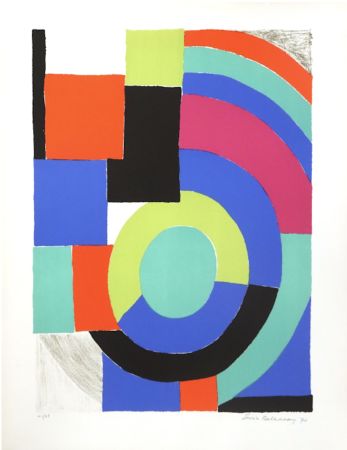 Литография Delaunay - La Verte
