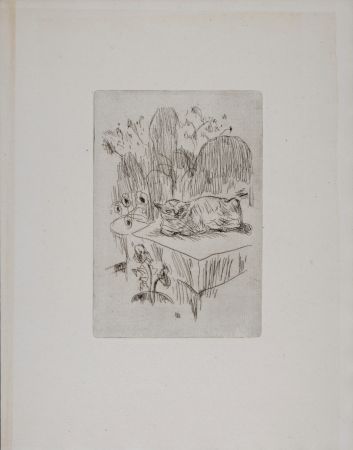 Офорт Bonnard - La Vie de Sainte Monique (C), 1930