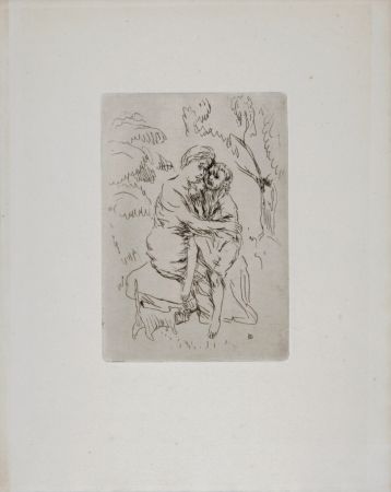 Офорт Bonnard - La Vie de Sainte Monique (F), 1930