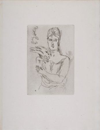 Офорт Bonnard - La Vie de Sainte Monique (G), 1930