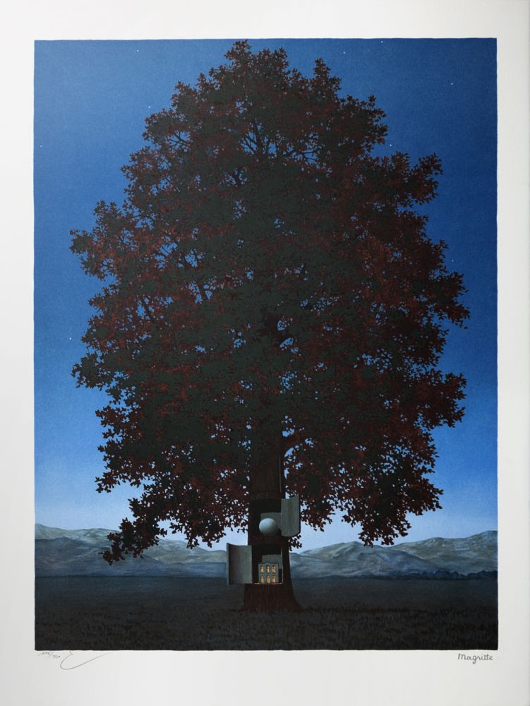 Литография Magritte - La Voix du Sang (The Voice of Blood)