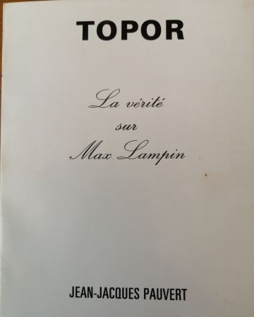Иллюстрированная Книга Topor - La Vérité sur Max Lampin