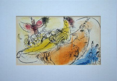 Литография Chagall - L'Accordéoniste