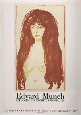 Литография Munch - LACMA 1