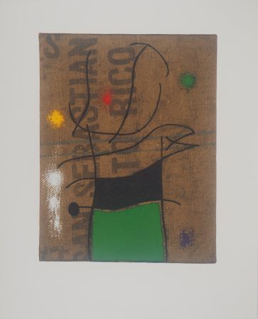 Литография Miró - L'acrobate