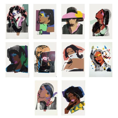 Сериграфия Warhol - Ladies And Gentlemen Complete Portfolio