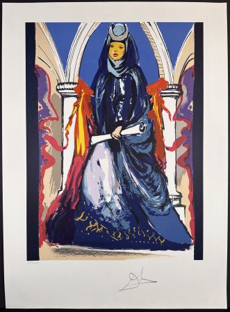 Литография Dali - Lady Blue