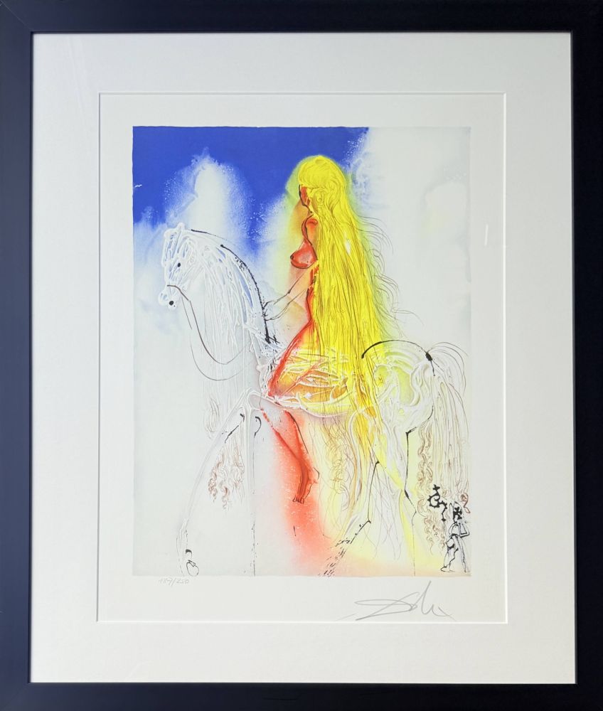 Литография Dali - Lady Godiva