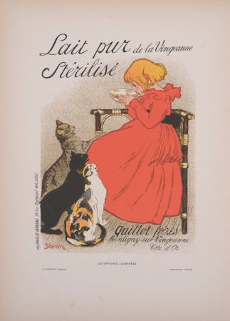 Литография Steinlen - Lait Pur de la Vingeanne, 1897