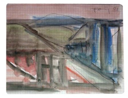 Многоэкземплярное Произведение Forg - Landscape with Roofs