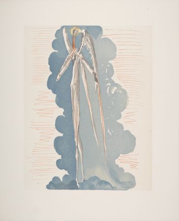 Гравюра На Дереве Dali - L'Ange du 7ème ciel, 1963