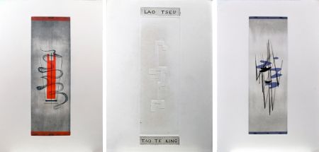 Иллюстрированная Книга Springer - Lao-Tseu : Tao Te King : 17 burins en couleurs de F. Springer (1952)