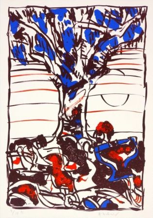 Литография Alechinsky - L'arbre
