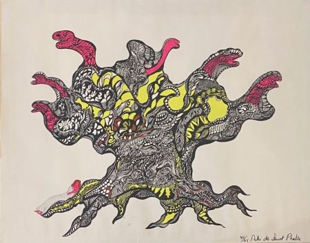 Сериграфия De Saint Phalle - L'arbre 
