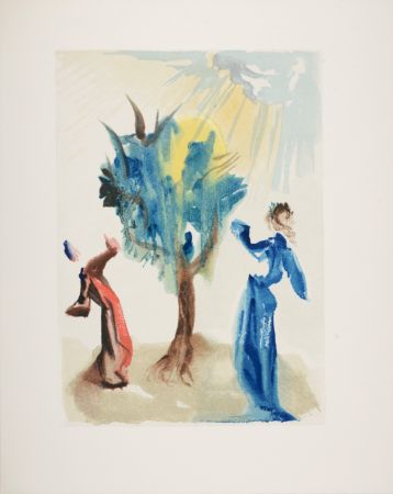 Гравюра На Дереве Dali - L'arbre du Châtiment, 1963