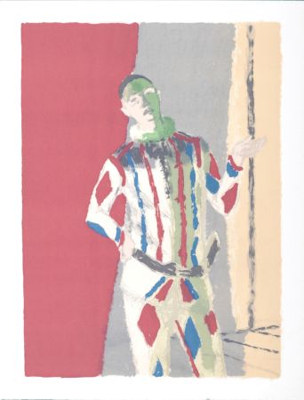 Литография Brianchon - L'Arlequin, 1972