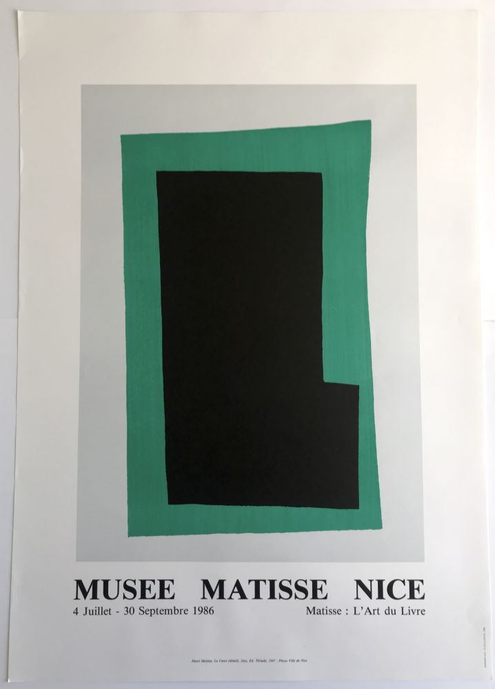 Литография Matisse (After) - L'art du livre / Musée Matisse Nice