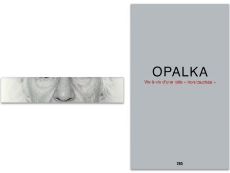 Иллюстрированная Книга Opalka - L'art en écrit