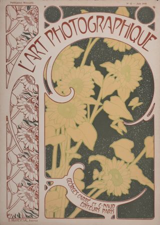 Литография Mucha - L'Art Photographique cover, 1899-1900