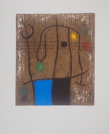 Литография Miró - L'astrologue